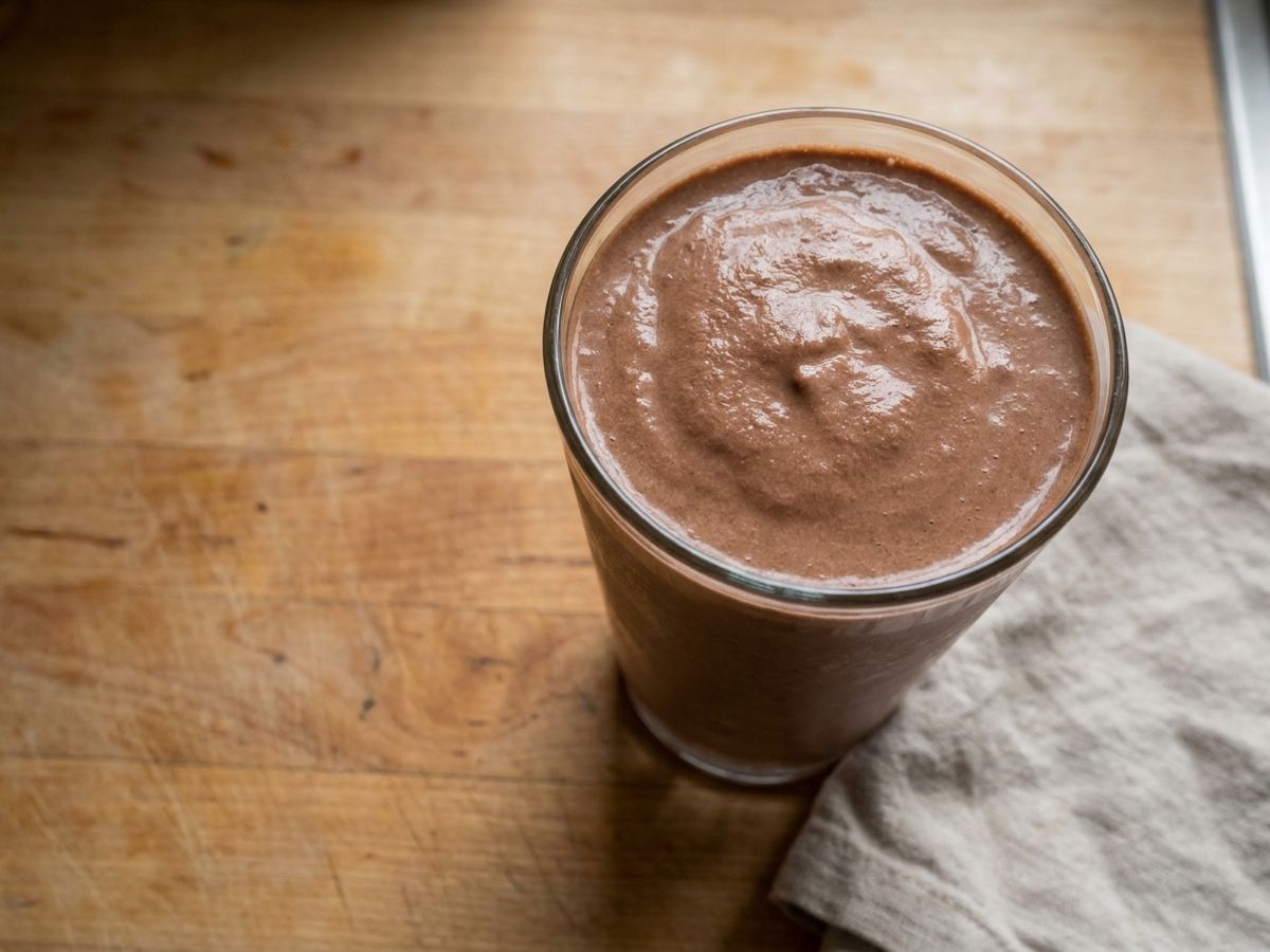 Chocolate Peanut Butter Smoothie