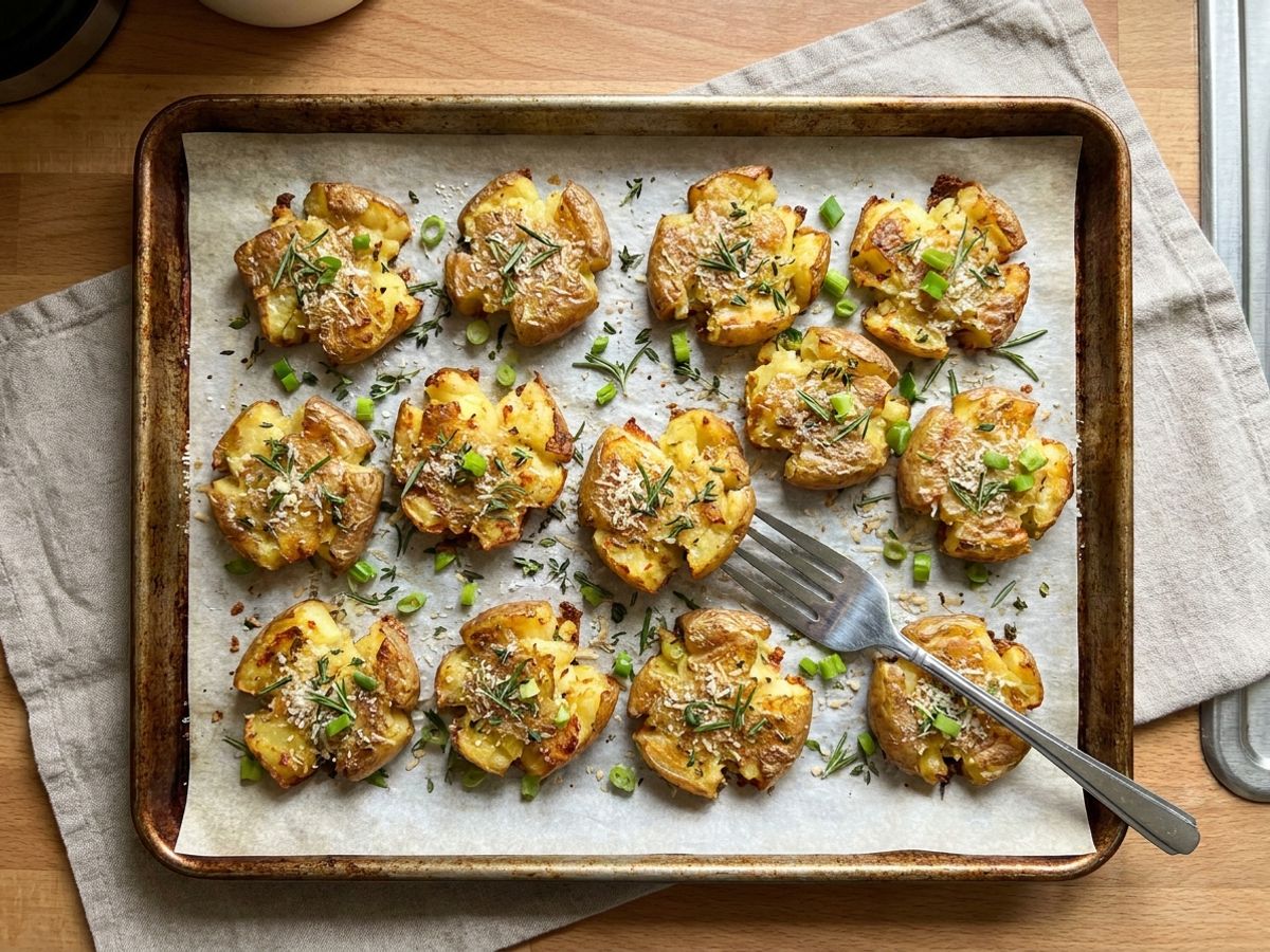 Crispy Smashed Potatoes