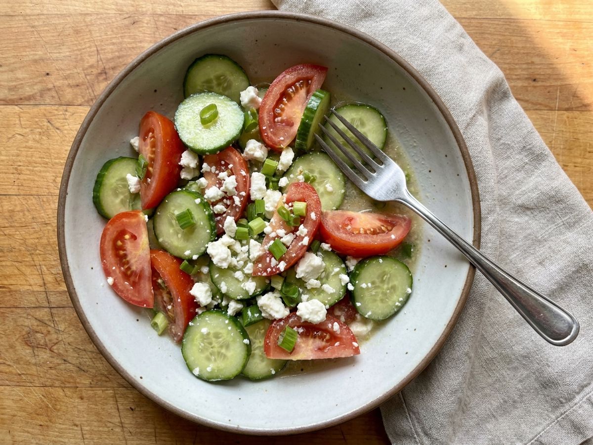 Cucumber Tomato Salad