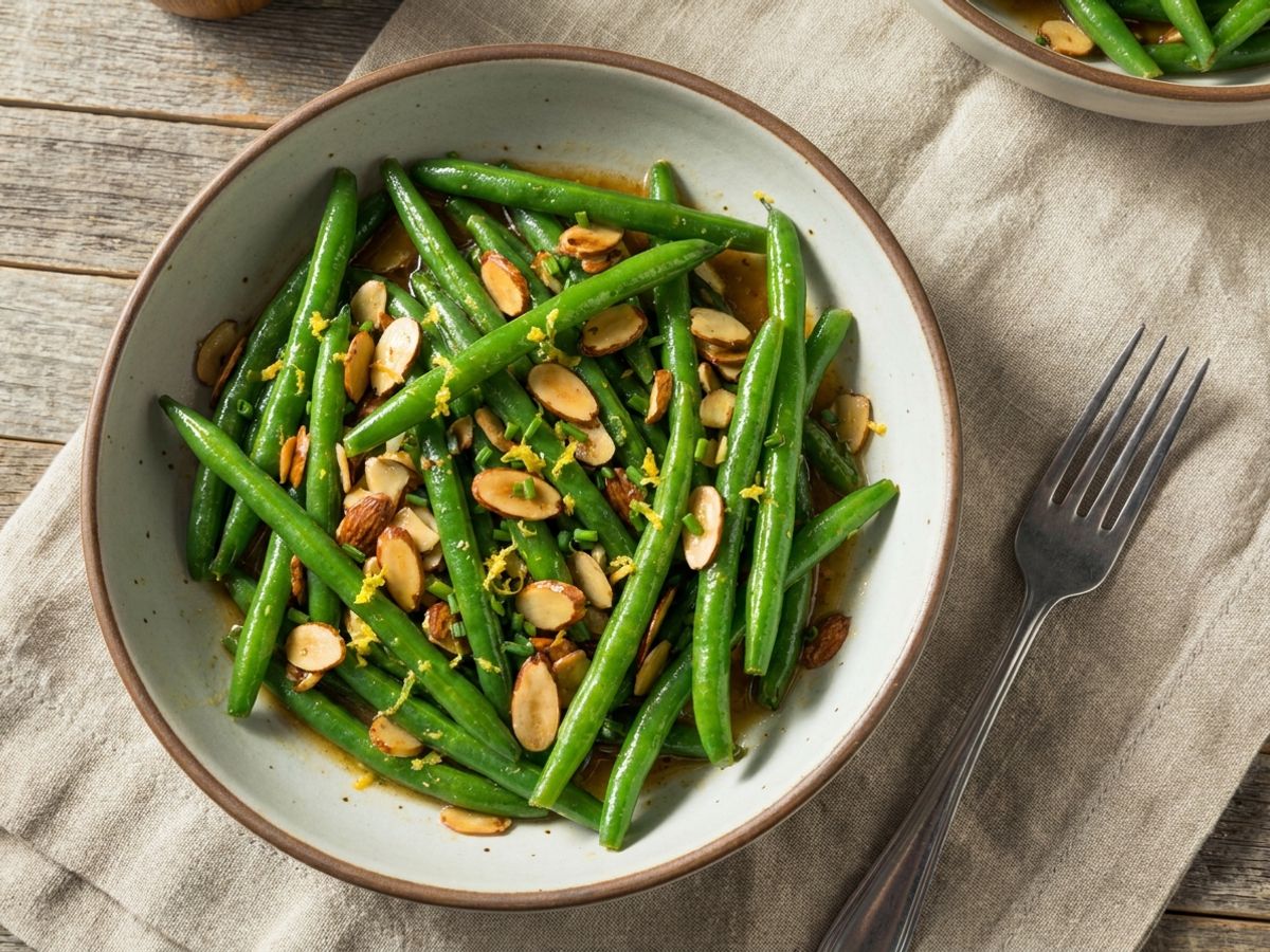 Green Beans Almondine