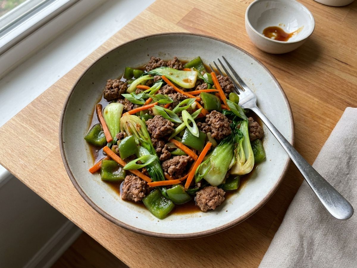 Ground Beef Stir Fry
