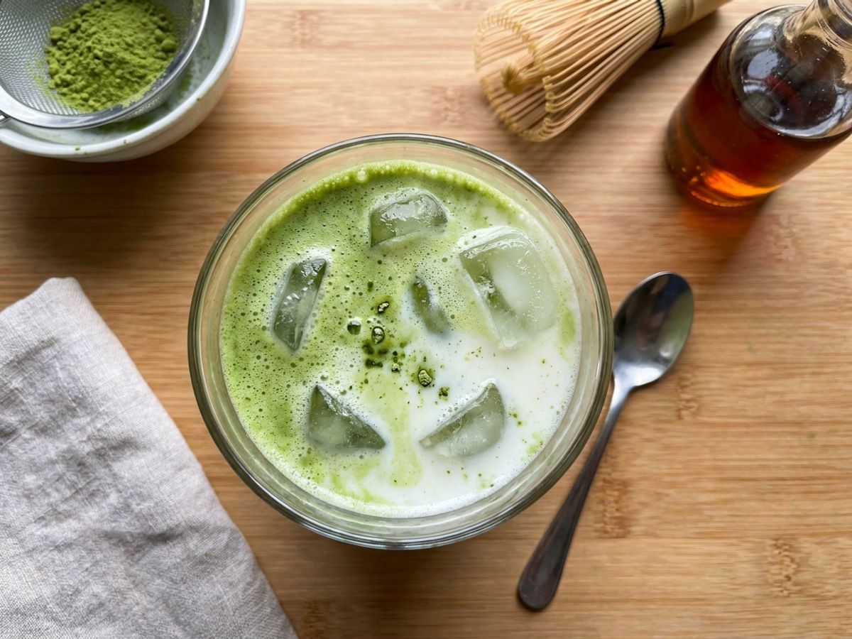 Iced Matcha Latte