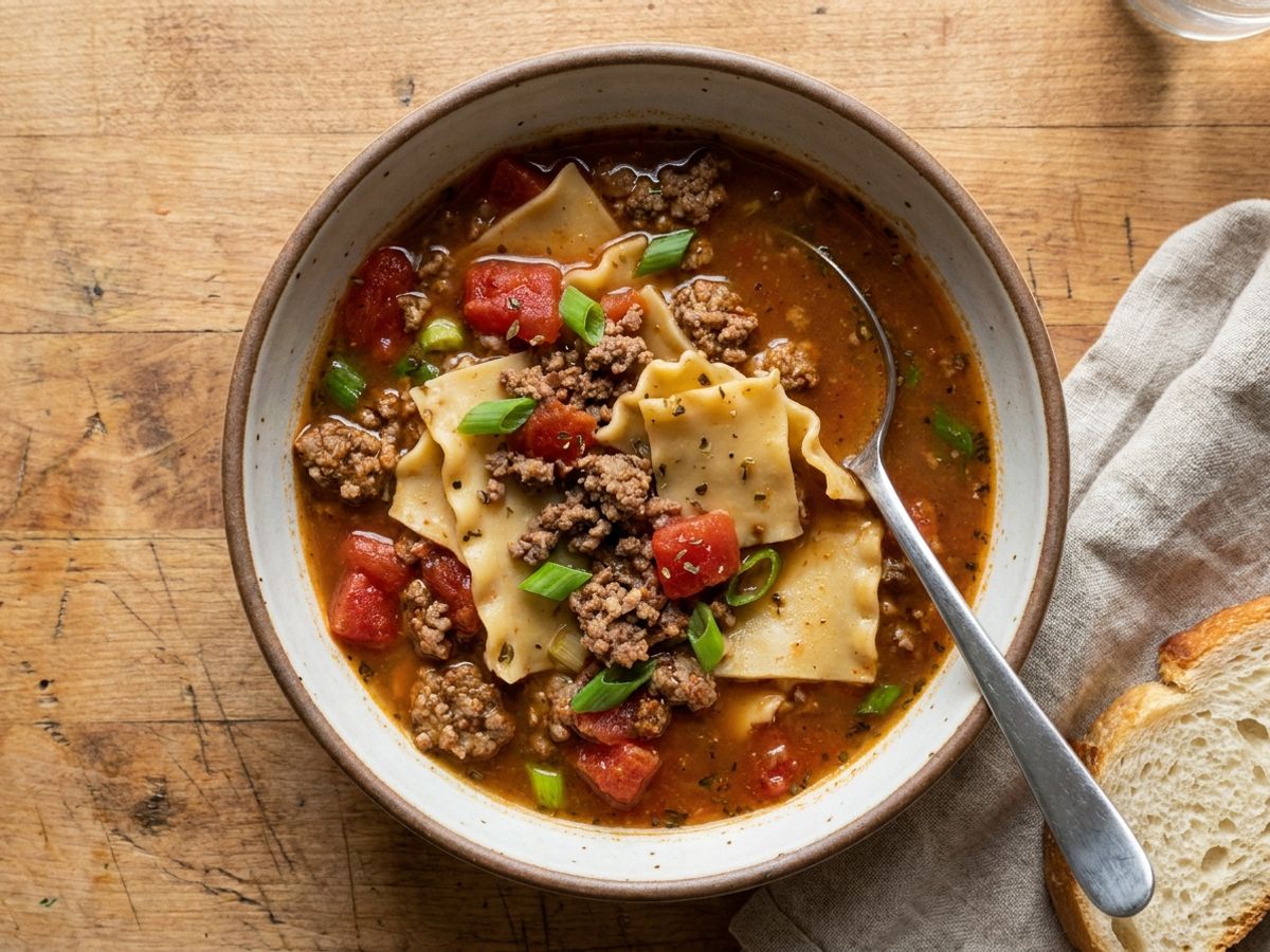 Lasagna Soup