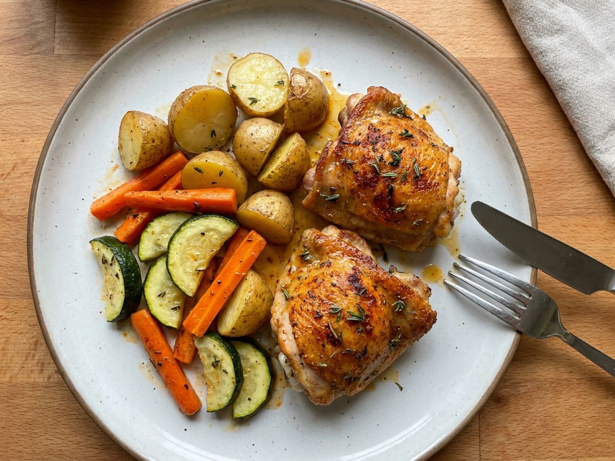 Sheet Pan Chicken and Vegetables