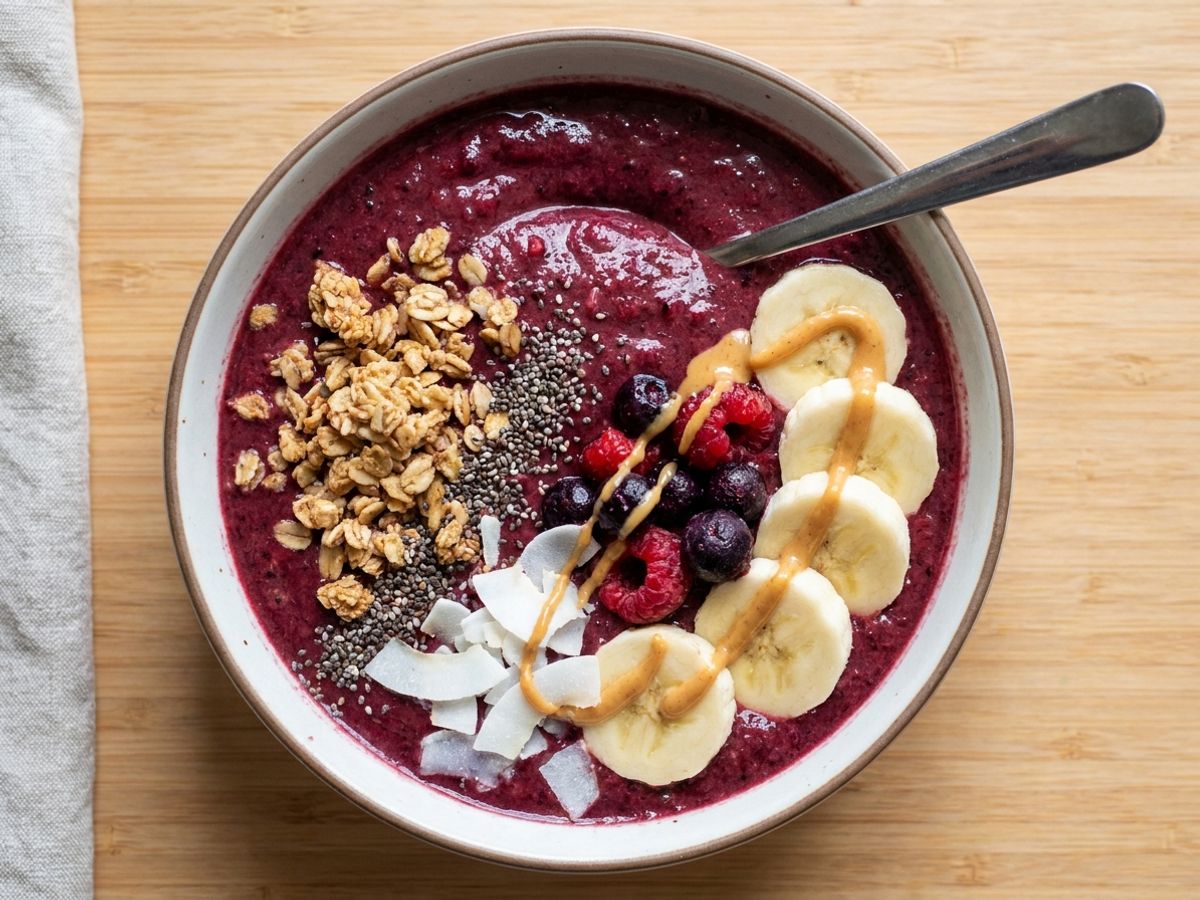 Smoothie Bowl (Berry Base)