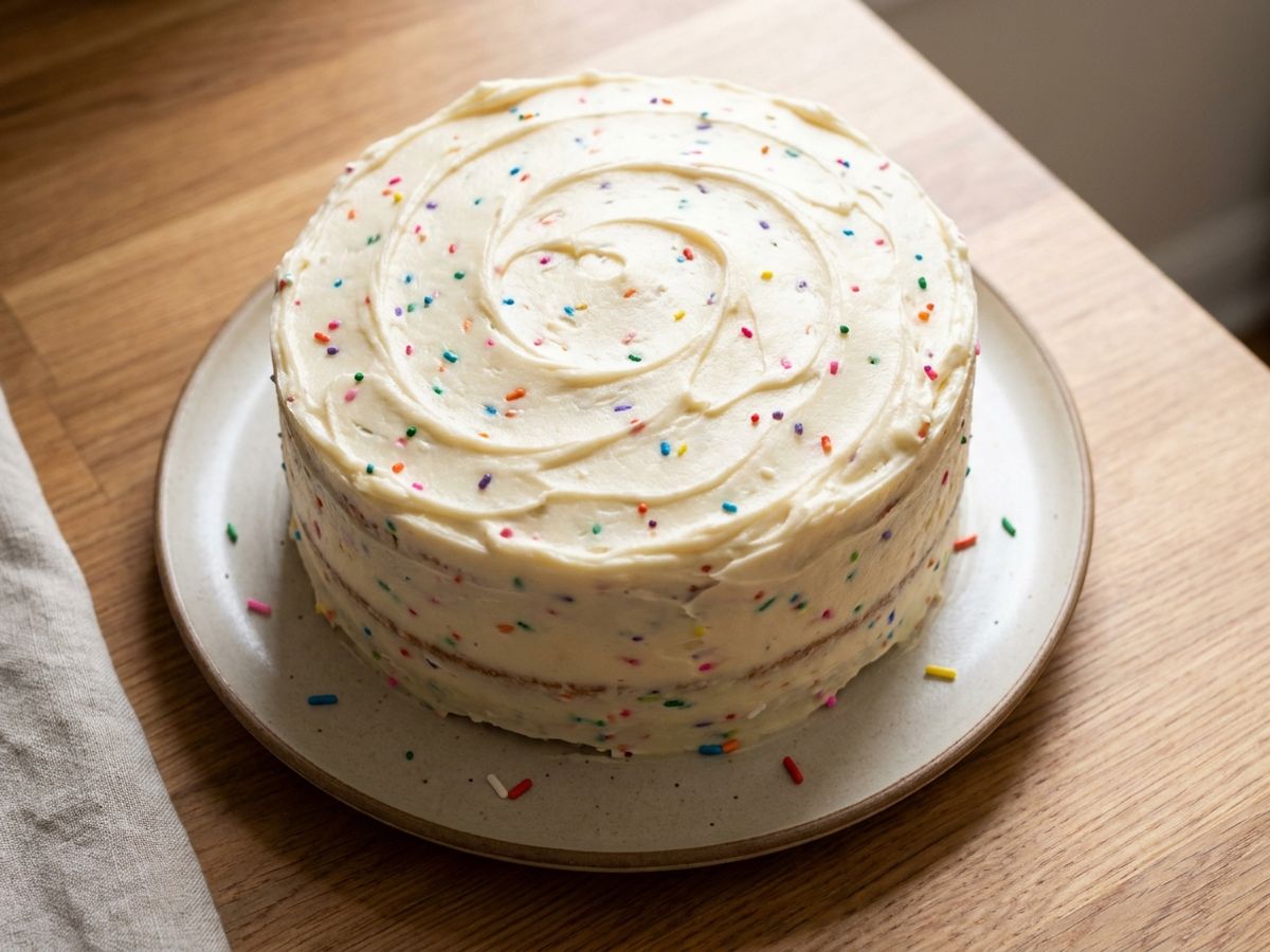 Vanilla Birthday Cake